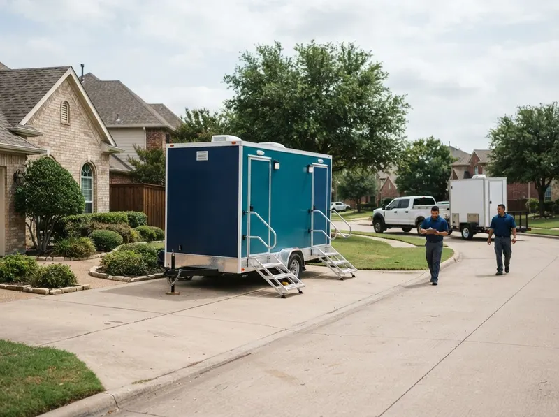 Restroom Trailers in Grapevine, TX