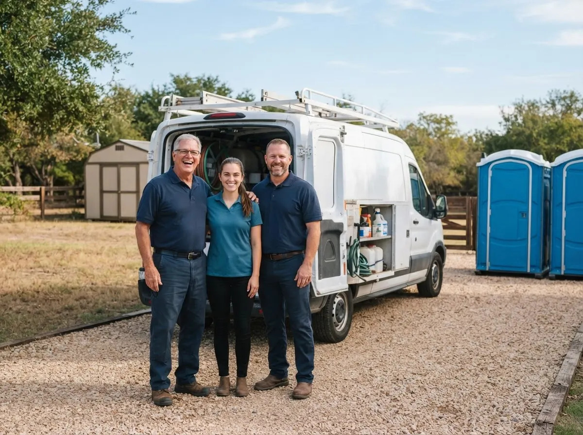 The Prairie Star Portable Toilet Rentals team — portable toilet rentals in Grapevine, TX